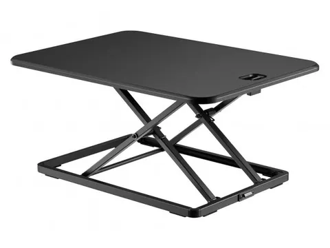 Ergonomische zit/sta bureauconverter 6 hoogtes 67×47 cm 45–405 mm