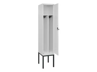 locker voor scheiding van kleding,HxBxD 2120x400x500mm,1vak - 2