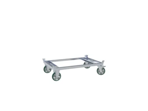 palletonderstel,draagverm. 2000kg,laadvl. LxB 1200x800mm