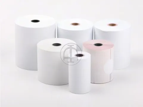 Thermische Rol 57X47X12Mm 25Meter Wit Ec-Cash Flexodruck Bpa-Vrij