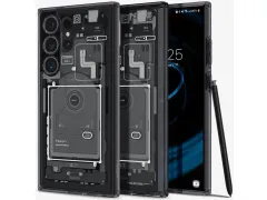 Spigen Ultra Hybrid Zero One Samsung Galaxy S24 Ultra Hoesje Zwart
