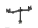 OUTLET Monitorarm FPMA-D960DG 2 Schermen tot 27 Inch met Doorvoer Zwar