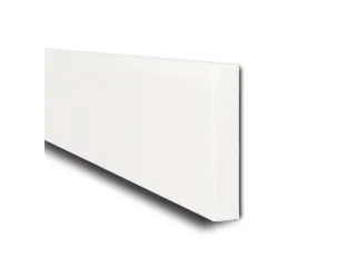 muurbescherming,v. binnen,HxLxD 150x2060x20mm,PE,wit,vastschroefbaar - 1