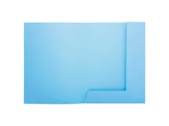 50 dossiermappen met 2 kleppen SUPER 250 24x32cm-Lichtblauw