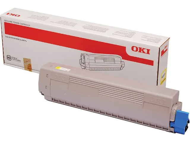 Toner Oki 45862814 geel