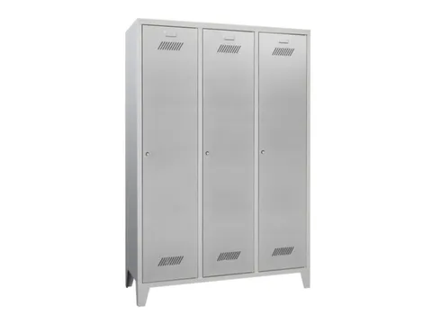 locker,RAL 7035,HxBxD 1850x1200x500mm,3vak,vak B 400mm,cil.-slot