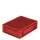 Euronorm Stapelkrat Pp Hxlxb 120X400X300Mm Wanden/bodem Gesloten Rood