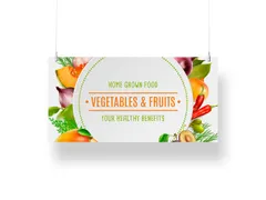 Overhead Banner KAPA 5mm Paneel Print 50x100cm Enkelzijdig