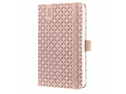Weekagenda Flair A6 2026 (NL/FR/EN/DU) Pearl Rose Hardcover