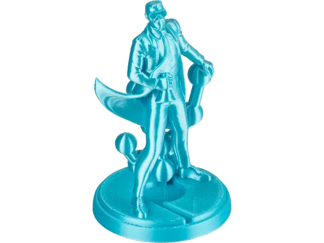 Polymaker 3D printer Filament Panchroma PLA Silk 1,75mm Lichtblauw 1kg