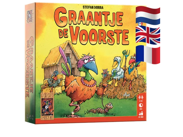 999Games Kaartspel Graantje de Voorste 8+