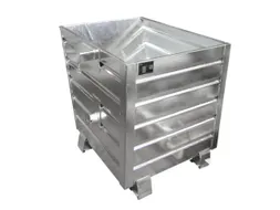 Kiepbak 900x800x1000mm 0.55m³ 88kg Draagverm. 1000kg Verzinkt