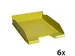 Corbeille à courrier Combo Midi ForeverYoung - Jaune