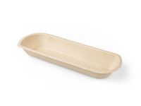 Snackbakje IEZZY A16 suikerriet PFAS-vrij 50 stuks 210x71x33mm