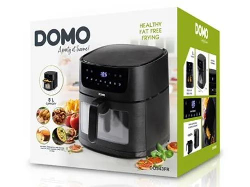 Airfryer Met Kijkvenster Do543Fr 8 Liter 1800 W