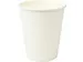 Beker uit karton, 150 ml, wit, pak van 100 stuks