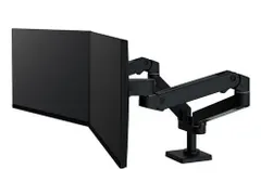Monitorarm Ergotron LX Series 45-686-292 2 Schermen 27 Inch Zwart
