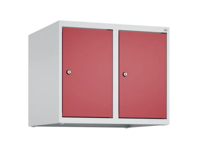 opzetkast,v. locker,2vak.,vak B 300mm,HxBxD 500x600x500mm,cilinderslot