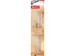 Liniaal Aristo 17cm hout met metaalinleg