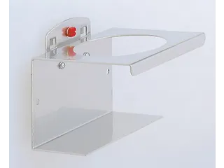 Spuitbushouder Geperforeerde Platen 1-Voudig 100x70mm Aluminium - 1