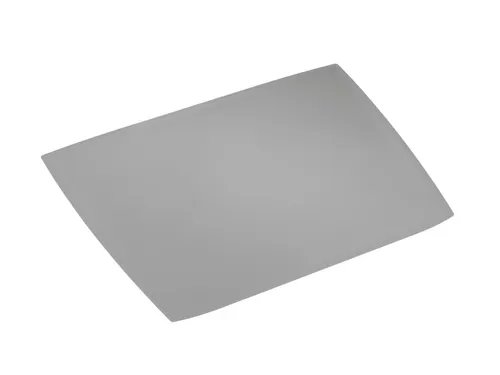 Schrijfonderlegger Artwork 590x470mm Met Transparante Cover PP Grijs