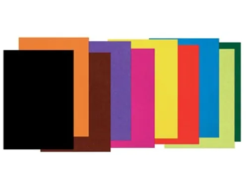 Gekleurd Tekenpapier 25x35 cm Assorti 120g