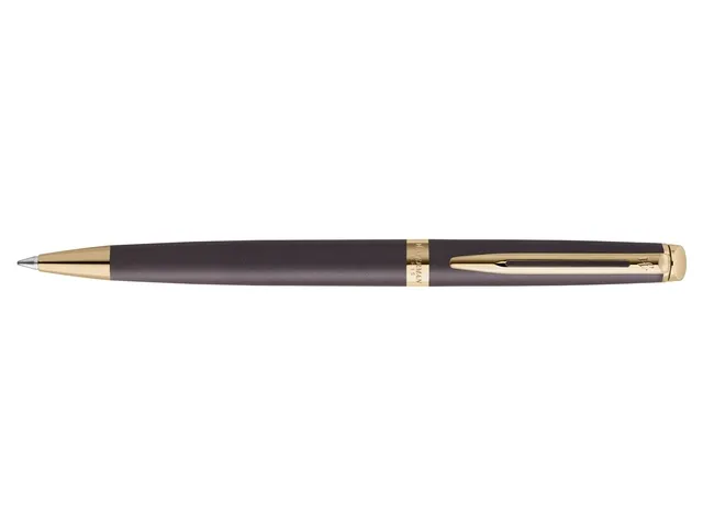 Balpen Waterman Hémisphère Fashion GT Medium metallic zwart
