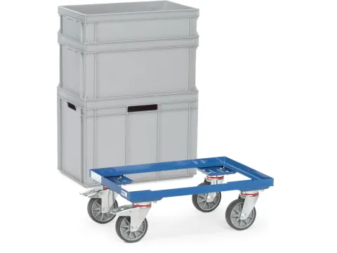 Eurobakken Rolplateau's 13580 250kg 600x400mm Open Frame Ral5007