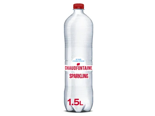 Chaudfontaine bruisend natuurlijk mineraalwater rood petles 1500ml