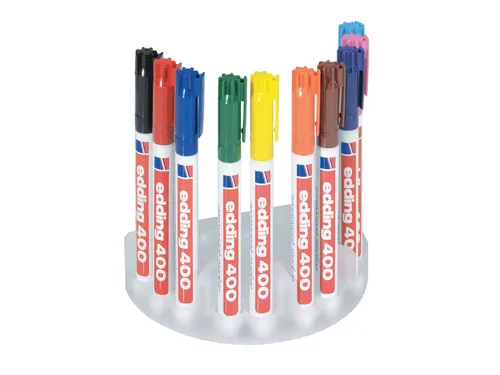 Viltstift edding 400 rond assorti 1mm set à 10st