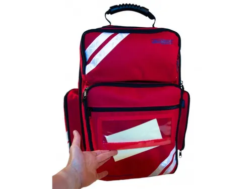 reddingsrugzak,Cordura,rood,HxBxD 450x270x210mm