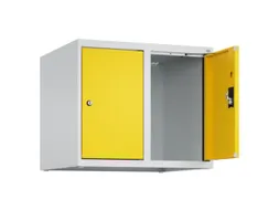 opzetkast,v. locker,2vak.,vak B 300mm,HxBxD 500x600x500mm,cilinderslot