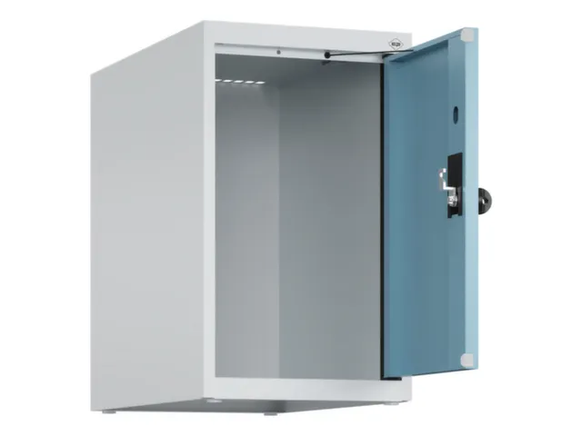 opzetkast,v. locker,1vak.,vak B 300mm,HxBxD 500x300x500mm,draaigrendel