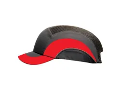 JSP HardCap A1+ stootpet met korte klep, zwart/antraciet, per stuk