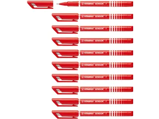 Fineliner STABILO Sensor 189/40 fijn rood - 4