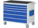 gereedschapswagen 975x1145x650mm metaalblad 450kg 6 laden RAL5010
