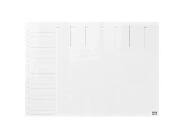 Nobo - Mini tableau blanc portable - A4 - bloc-notes de bureau