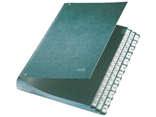 Termijnmap Leitz 5844 1-31 I-XII zwart karton