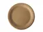 Papstar Pure Bord rond 23cm FSC karton bruin 50 stuks