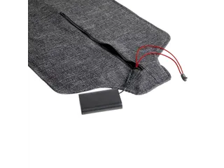 Montandor Infrarood verwarmde stoelhoes oplaadbaar Donkergrijs - 6