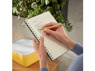 Notitieboek Leitz Cosy B5 lijn spiraal grijs - 3