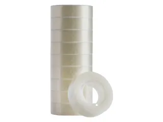 Plakband Quantore 15mmx33m Kleine Kern Transparant - 1