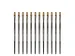 Penseel Kangaro Serie 342 kattentong Nr. 8 synthetisch doos 12 stuks