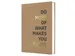 Carnet Jolie A5 kraft Pure Happiness line HC 192pag 100gr