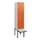 Dubbeldekse dekenkist,HxBxD 1950x400x815mm,1x2vak.,vak B 400mm