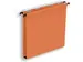 Verticale Hangmap A4 30mm U-bodem Oranje