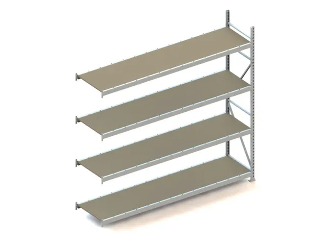 breedvakstelling,aanbouwveld,HxBxD 2500x2651x650mm,vakl. 490kg