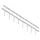 Surebindstrip GBC 25mm 10-pins wit