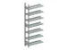 Rayonnage Sans Boulons élément Suivant H x l x p 2500 x 1000 