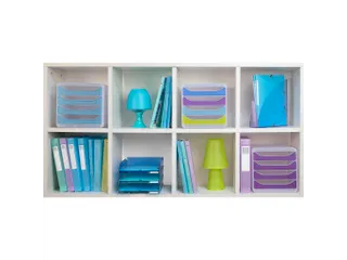 Brievenbak COMBO MID I blauw/glos/transp. - 6